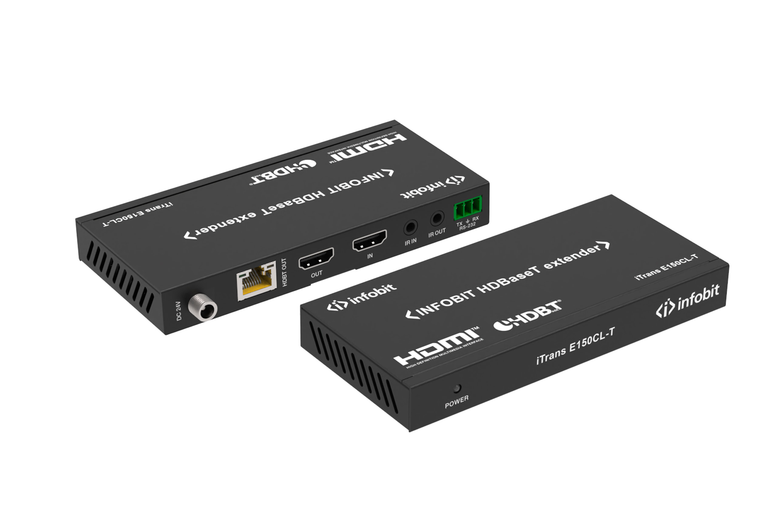 Приемо-передатчик Infobit E150CL HDBaseT (Tx и Rx), HDMI 10,2 Гбит / 150 м для 1080p